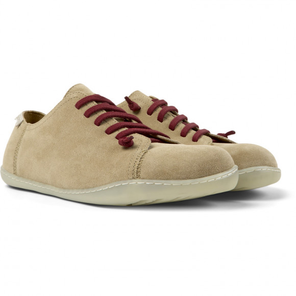 Camper Peu - Casual For Men - Beige, Suede - 17665