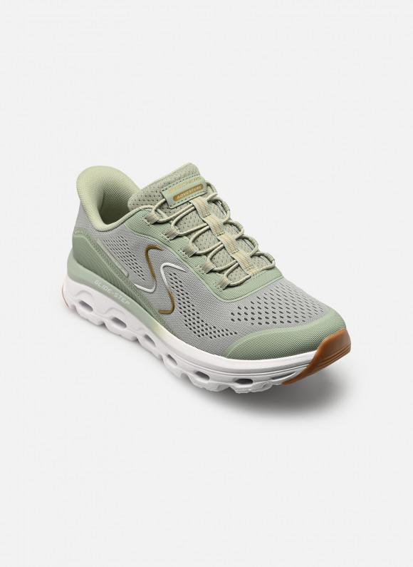 Baskets Skechers SLIP-INS Glide Step Sole pour Femme - 180272/SAGE