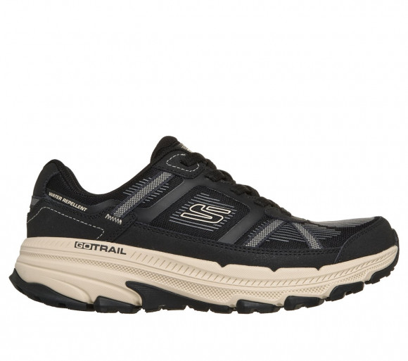 Skechers Women's GO RUN Trail Altitude 2.0 - Red Rock Sneaker in Black/Natural - 180450