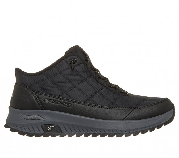 Skechers Women's Slip-ins: Arch Fit Discover - Ravine Rush Boots in Black/Charcoal - 180540