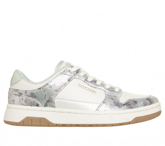 Skechers Women's Asher - Elegant Bloom Sneaker in Mint - 185116