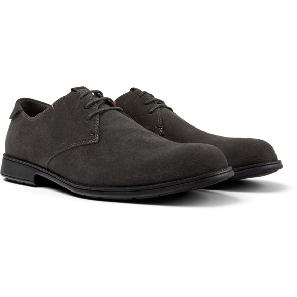 Camper Mil - Lace-Up For Men - Grey, Suede - 18552