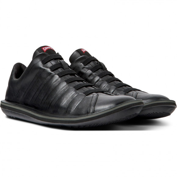 Camper Beetle - Casual For Men - Black, Smooth Leather - 18751