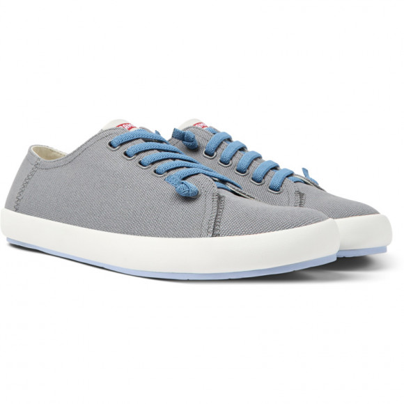 Camper Peu Rambla - Sneakers For Men - Grey, Cotton Fabric - 18869