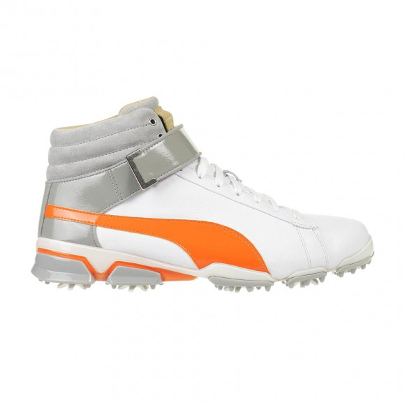 Puma TitanTour Ignite High 'White Vibrant Orange' | Men's Size 8.5 - 189897-03