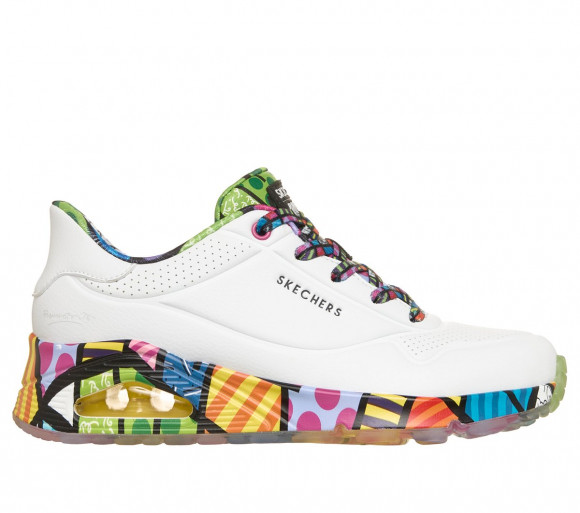 Skechers Slip-ins Britto: UNO - Britto Landscape Shoes in Weiss - 190040