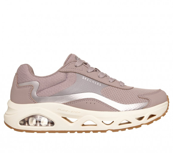 Skechers UNO Glide-Step - Glide Surge Shoes in Mauve - 190118