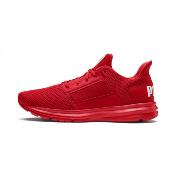 PUMA Enzo Street Men's Running Shoes in Ribbon Red/High Risk Red/White - 190461_07