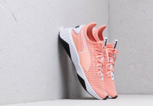 puma defy white pink