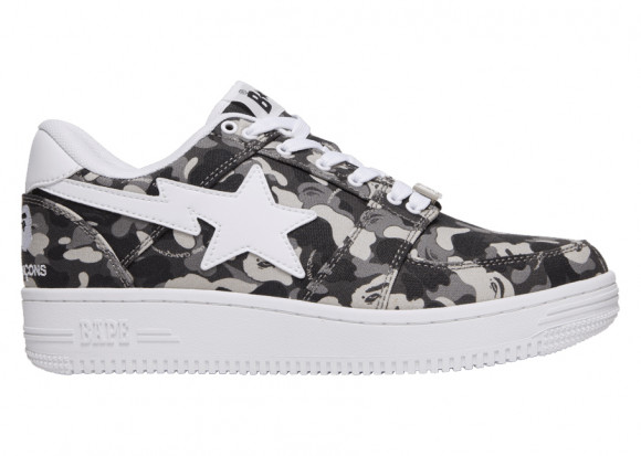 A Bathing Ape Bape Sta Comme Des Garcons White Camo - 191-WHT