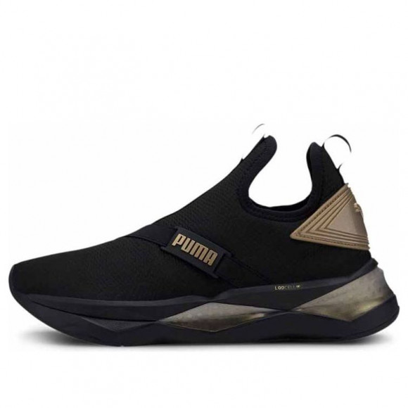 Puma Womens WMNS LQDCELL Shatter Mid ' Gold' Black/Gold Training Shoes 193278-02 - 193278-02