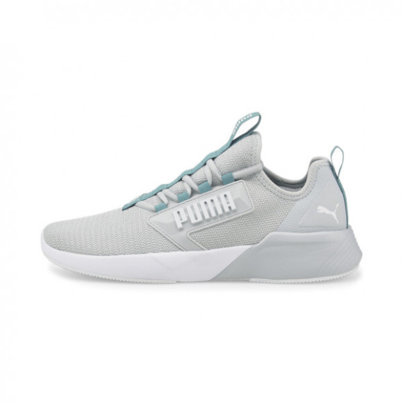 PUMA Retaliate Block Men's Running Shoes in Harbor Mist/Mineral Blue/White - 195549_06
