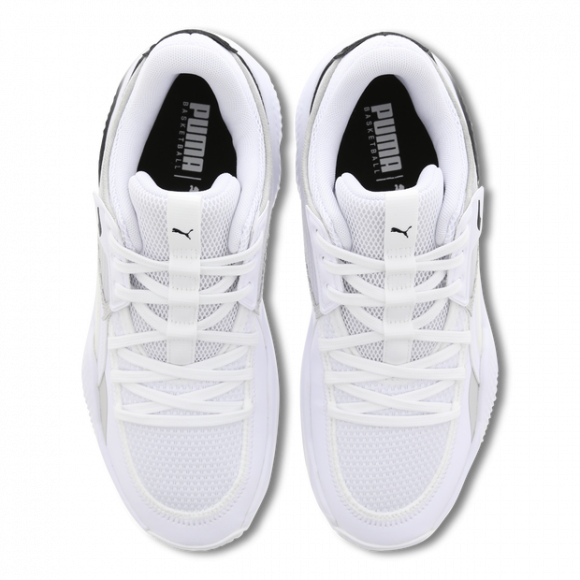 PUMA Court Rider I Basketball Shoes in White/Black - 195634-03