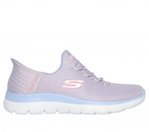 Skechers kobiety Slip-ins: Summits - Diamond Dream w Lawendowy, Rozmiar 41, Vegan Sneakersy - 197627270708-LAV