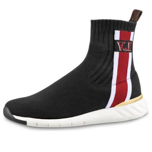LOUIS VUITTON (WMNS) LV Aftergame High - Top Sports Shoes Black/Red  Athletic Shoes 1A4GKN - Louis Vuitton Alzer 80 suitcase in monogram canvas  and natural leather