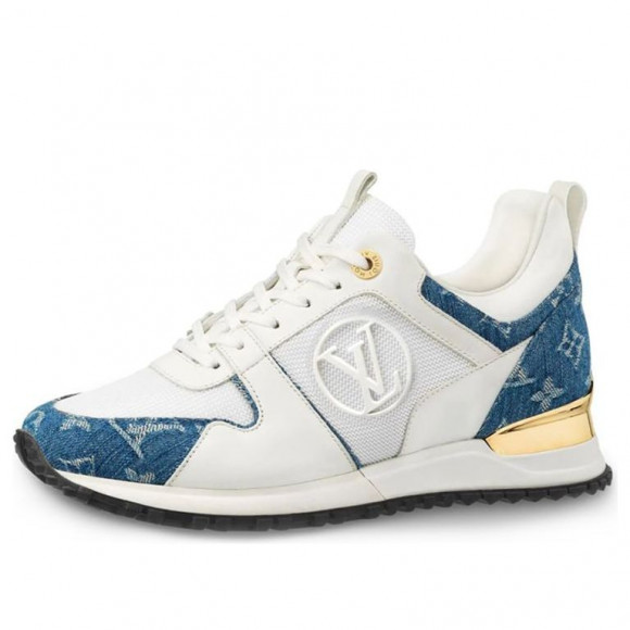 LOUIS VUITTON LV Run Away Blue/White Marathon Running Shoes (SNKR/Women's)  1A4WOY