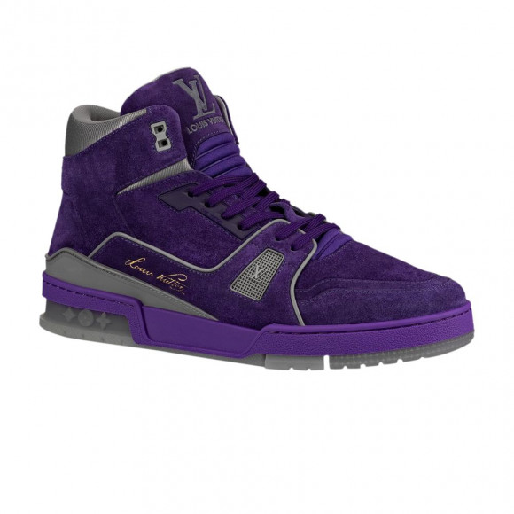 Louis Vuitton Trainer High 'Purple' | Men's Size 5 - 1A5DUA