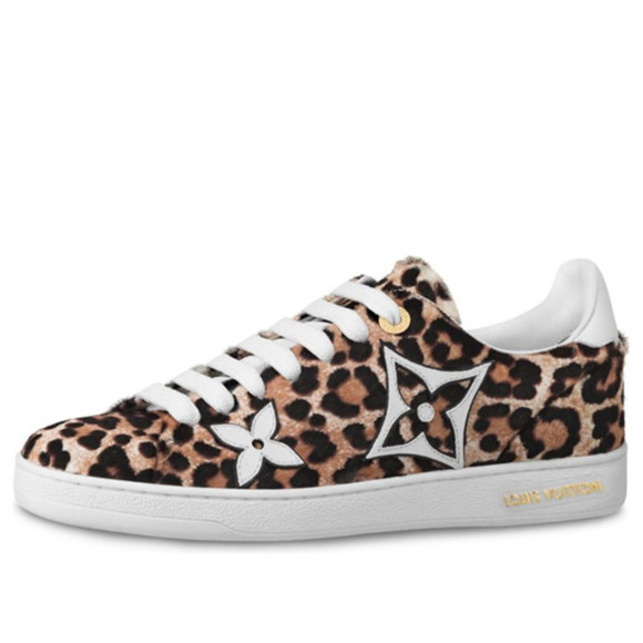 Louis Vuitton Frontrow Cowhide Cat Illustration Sneakers White 'Yellow' -  1A52EM