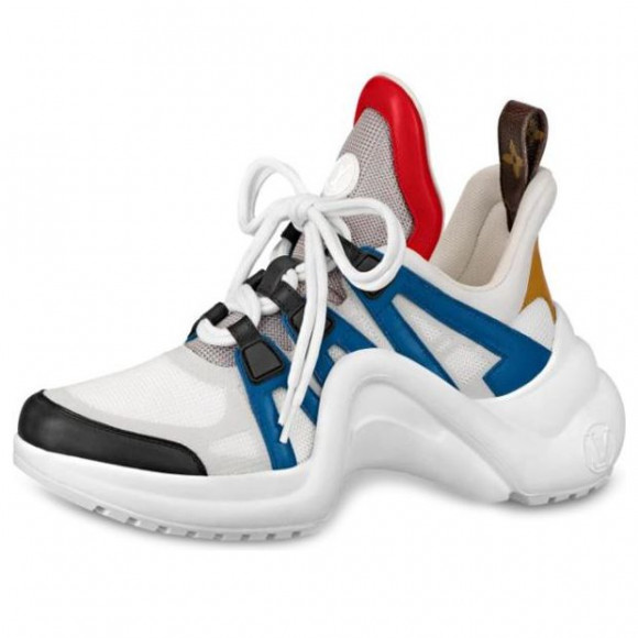LOUIS VUITTON (WMNS) LV Archlight 'Blue White Black' Blue/White/Black/Red Athletic Shoes 1A5SL6 - 1A5SL6