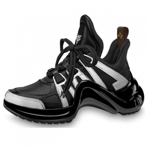 LOUIS VUITTON LV ARCHLIGHT Black/Silver Marathon Running Shoes (SNKR/Women's) 1A67AG - 1A67AG