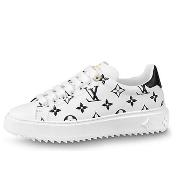 (WMNS) LOUIS VUITTON LV Time Out Sneakers Black/White - 1A87NF