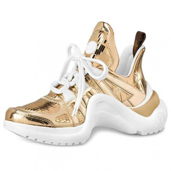 (WMNS) LOUIS VUITTON LV Archlight High-top Sport Shoes Gold - 1A87R8
