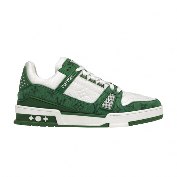 Louis Vuitton Trainer 'Green Monogram' - 1A9JHX