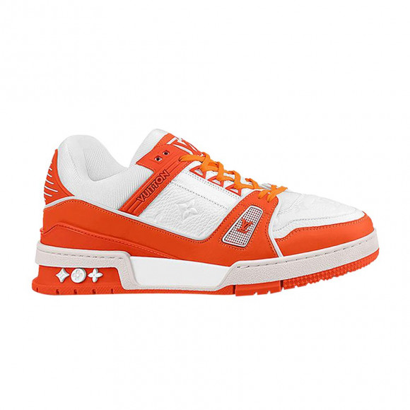 Louis Vuitton Trainer 'Orange White' | Men's Size 8 - 1A9VN3