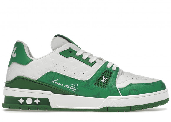 Louis Vuitton Trainer #54 Signature Green White - 1AANG3-/-1AANG1