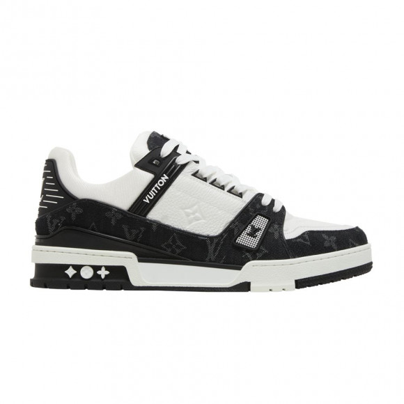 Louis Vuitton Trainer 'Black Monogram Denim' - 1AAV8K