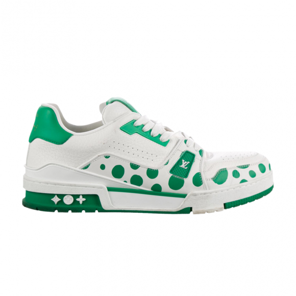 Yayoi Kusama x Louis Vuitton Trainer Low 'Infinity Dots - Green' - 1AB8KJ