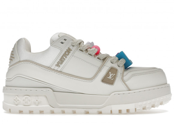 Buy Rammellzee x Louis Vuitton Trainer 'White Canvas: LV Trainer in  Residence' - 1AAB01
