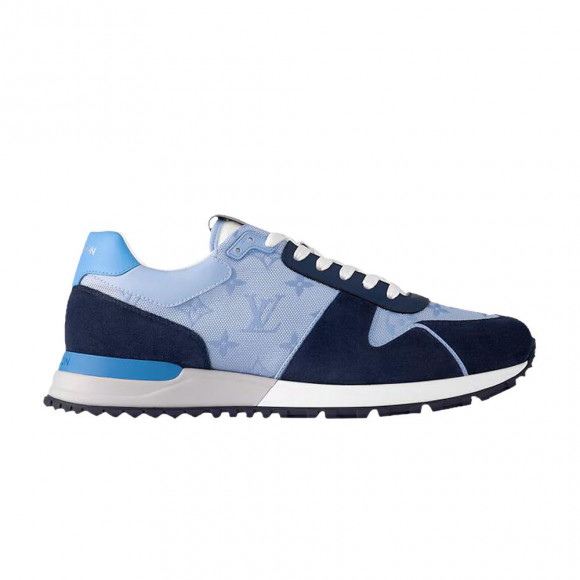 Louis Vuitton Run Away Sneaker 'Blue Monogram' | Men's Size 8 - 1AC4X9
