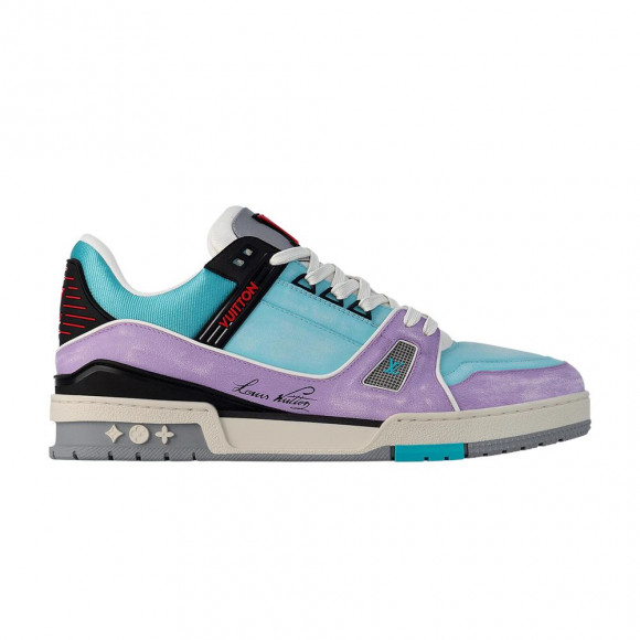 Louis Vuitton LV Trainer 'Blue Purple' | Men's Size 9.5 - 1ACEGJ