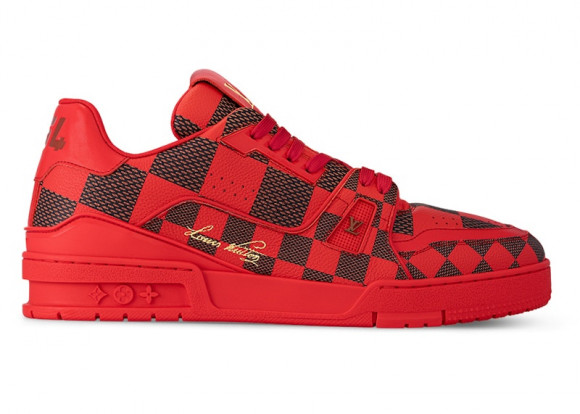 Louis Vuitton Trainer 'Damier Pop - Red' - 1ACN44