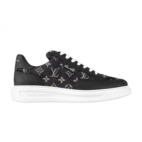 Louis Vuitton Beverly Hills Sneaker 'Black Monogram Denim' | Men's Size 7 - 1ACQL4