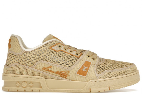 Louis Vuitton LV Trainer Beige Raffia - 1ACVVA