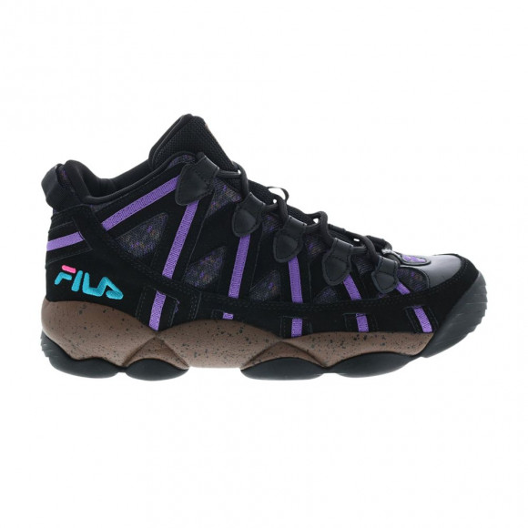 Fila Stackhouse Spaghetti 'Black Pinecone Electric Purple' | Men's Size 7 - 1BM01269-972