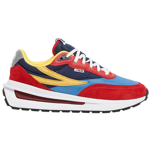 Fila Renno - Men's Running Shoes - Red / Blue / Yellow - 1CM01543-638