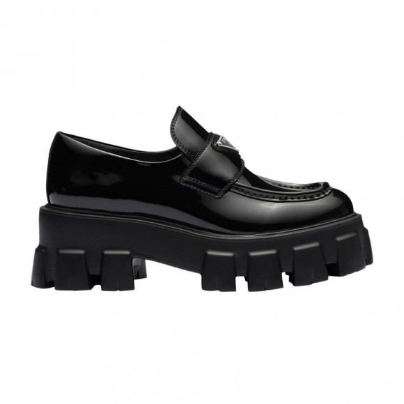 Prada Wmns Monolith Patent Leather Loafer 'Black' - 1D649M-069-F0002