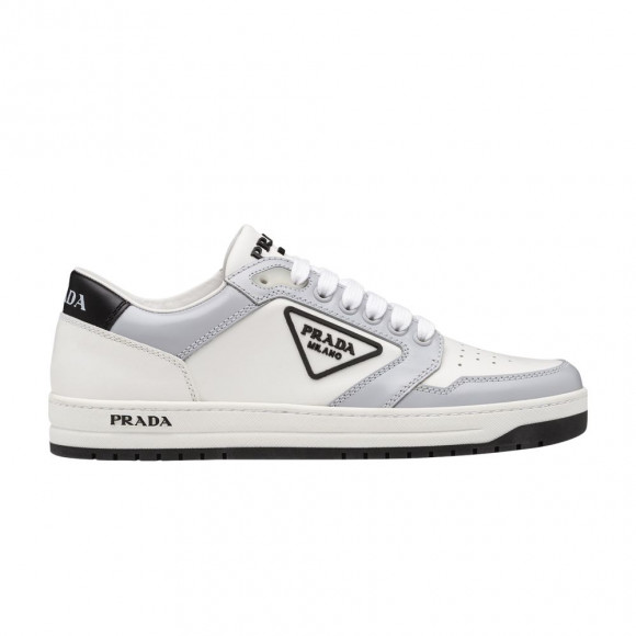 Prada Wmns District Leather Sneaker Low 'White Cornflower Blue' | Women's Size 3.5 - 1E790M-3LJ6-F0A4C