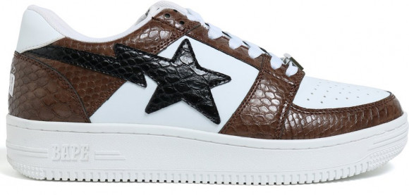A Bathing Ape Bapesta Snake Brown - 1E80-191-003