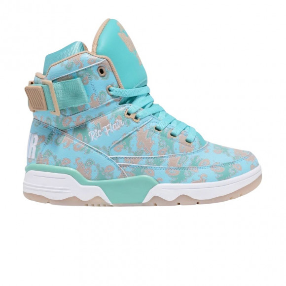 Ewing Athletics 33 HI x Ric Flair 'Teal White' | Blue | Men's Size 12 - 1EWRF026-176