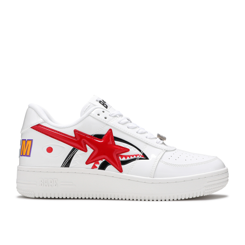 BAPE Bapesta Low 'White Shark Face' - 1F30291002
