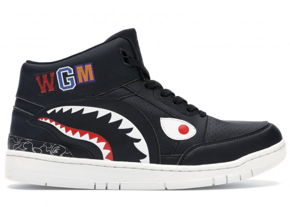 Bape Shark STA Low Sneakers Black/Red