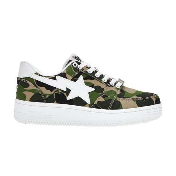 Bapesta Low 'Green ABC Camo' - 1G30191001-GRN