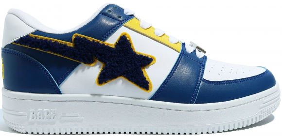 A Bathing Ape Bape Sta Low Patched Navy - 1G80191001-NVY