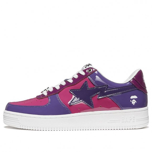 A Bathing Ape A BATHING APE Bape Sta Combo Marathon Running Shoes 1H20-191-046-PURPLE - 1H20-191-046-PURPLE