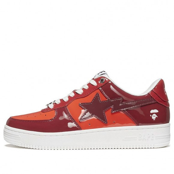 A Bathing Ape A BATHING APE Bape Sta Marathon Running Shoes 1H20-191-046-RED - 1H20-191-046-RED