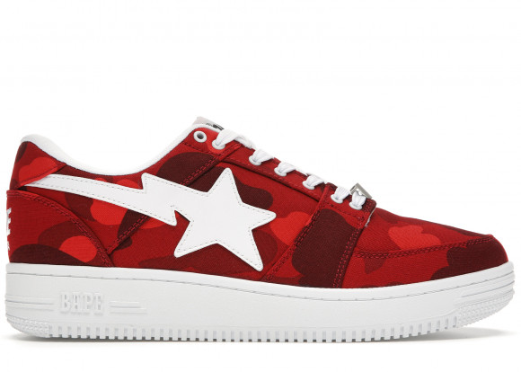 A Bathing Ape Bape Sta Low Camo Red - 1H20191014